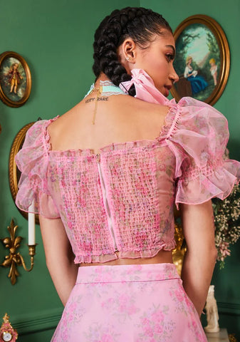 The Finer Things Sheer Blouse