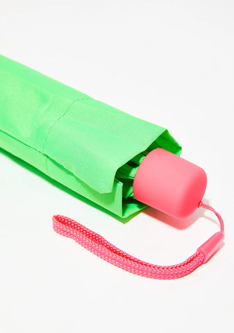Neon Green Umbrella