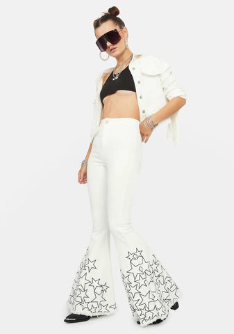 Astral Attitude Bell Bottom Jeans