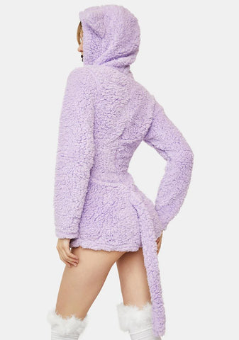 She's Purrfect Hooded Romper