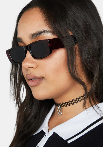 Hot Under The Palms Cat Eye Sunglasses