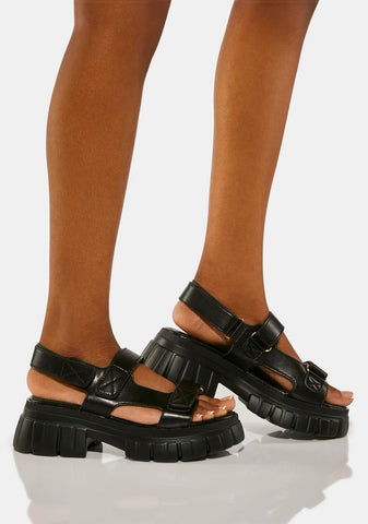 Tech Trekker Platform Sandals