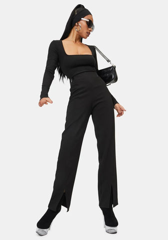 Ella Split Cuff Trousers