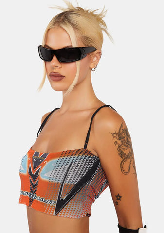 Nasty Racing Plunge Top