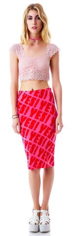 El Dorado Lace Crop Top - Light Purple