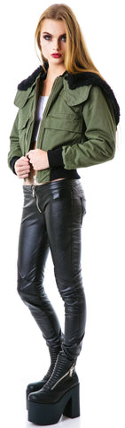 Trench Bomber Jacket