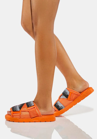 Orange Logo Zirk 1 Sandals