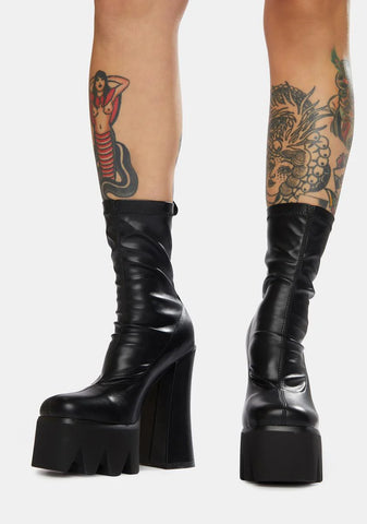 Troublemaker Chunky Platform Boots