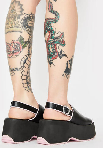 One Way Ticket Platform Sandals