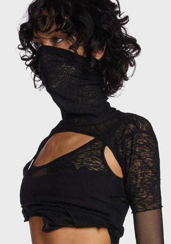 Echo Mask Shrug And Tank Set