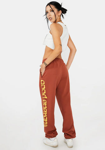 Rust Good Energy Sweatpants