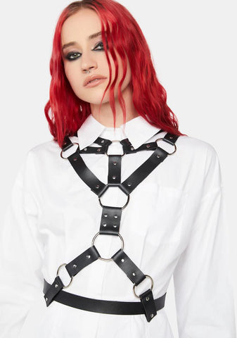 Magic Touch Vegan Leather Harness
