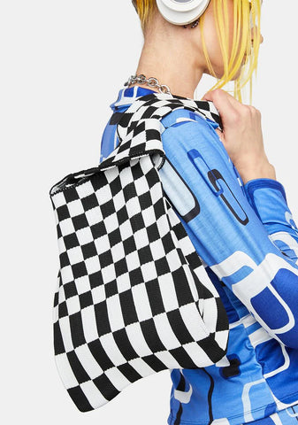 Multi Task Warrior Checkered Bag