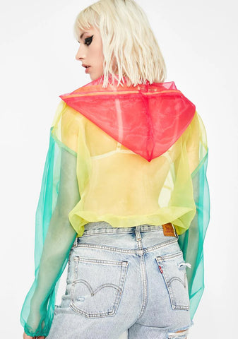 Bae Spectrum Organza Hoodie
