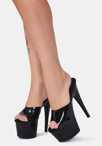 Evil Trust Issues Platform Heels
