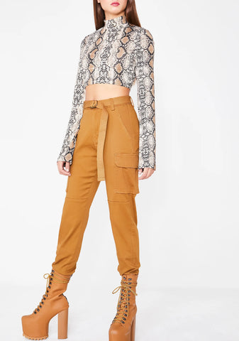 Wheat Talk Mean Cargo Joggers