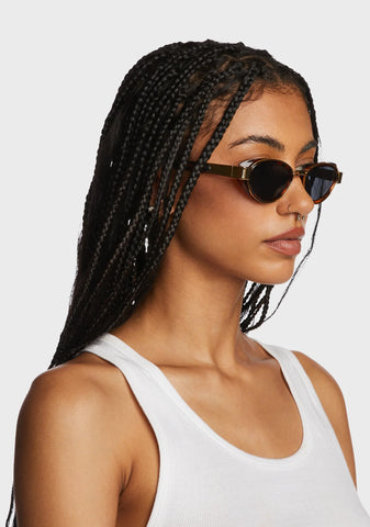 Viva Cat Sunglasses - Brown