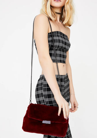 Rich In Love Furry Bag