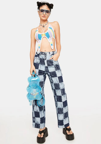 Fit Together Crochet Halter Top