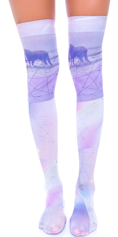 Unicorn Thigh High Sox