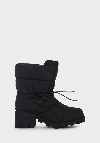 Noir No Stylist Needed Snow Boots