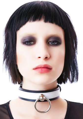 Saddle Stud O Ring Choker