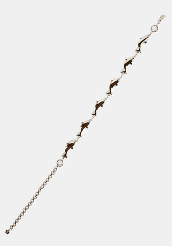 With The Waves Dolphin Belt