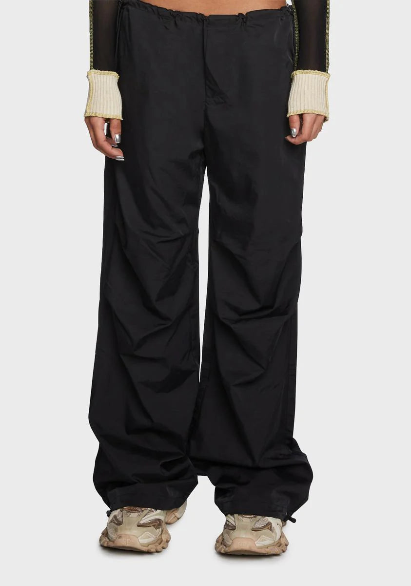 Noir In Your Element Parachute Pants