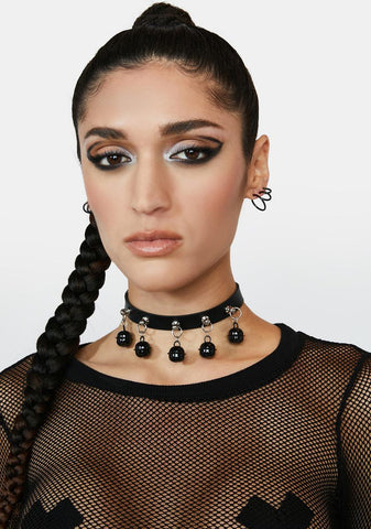 Midnight Sleigh Belle Choker