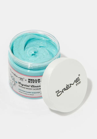 X Hello Kitty Crystal Cleanse Cotton Candy Body Scrub