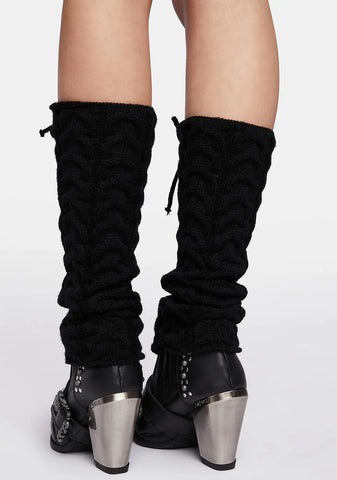 Jinxed You Knit Leg Warmers