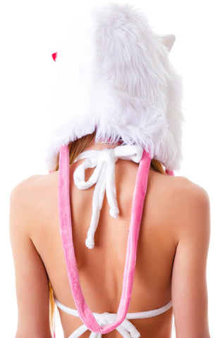 Lil Bub Cat Hood - Leopard