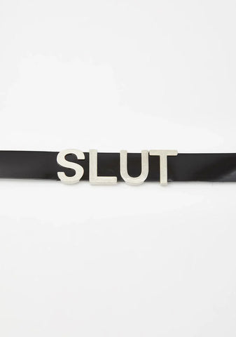 Sin Turns Me On Slut Choker