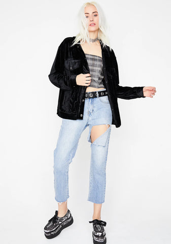 Ready For You Velvet Jacket