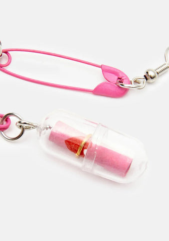 Safe Never Sorry Drop Earrings