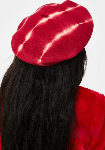 Offbeat Tide Tie Dye Beret