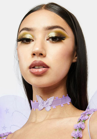 Away In Dreamland Butterfly Choker Set