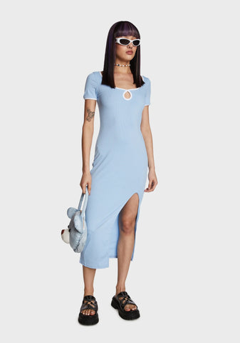 Logging Off Midi Dress