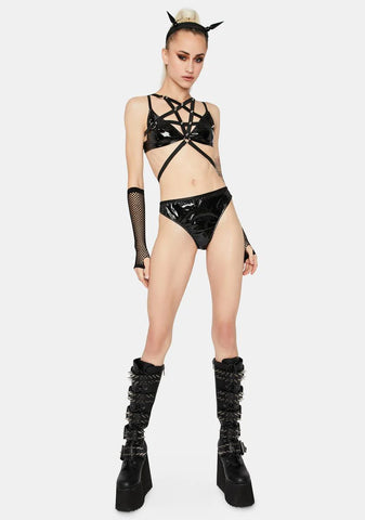 Pentagram Power Spiked Harness