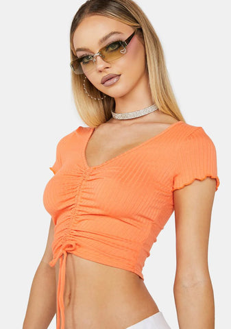 Citrus Be Seeing You Crop Top