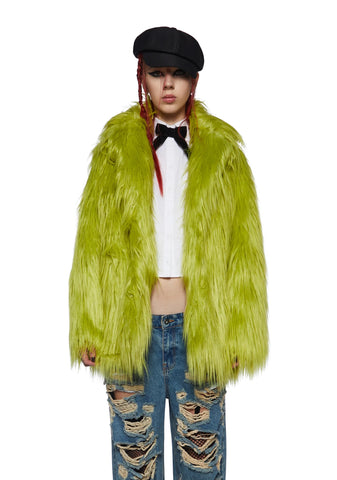 Toxic Spill Fuzzy Coat
