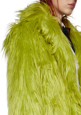 Toxic Spill Fuzzy Coat