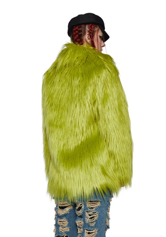 Toxic Spill Fuzzy Coat