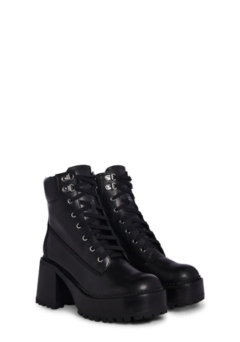 Take A Hike Chunky Boots