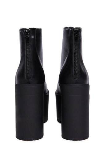 Tough Attitude Platform Boots
