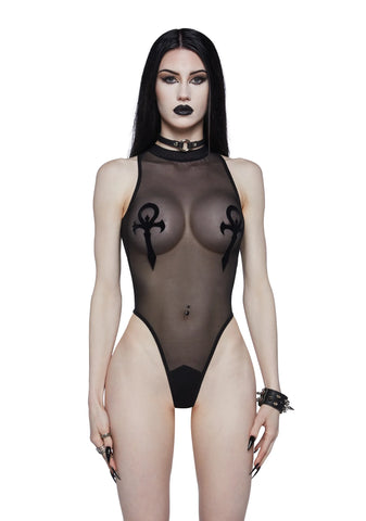 Ankh Mesh Bodysuit