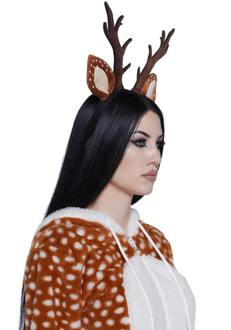 Baby Fawn Antler Headband