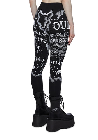 Calling All Spirits Ouija Leggings