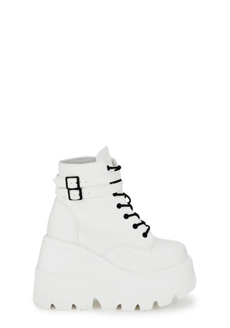 Shaker-52 Platform Ankle Boots