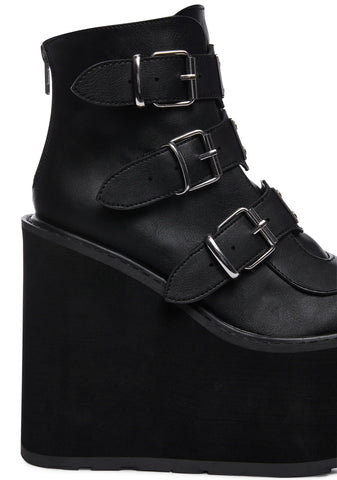 Swing-105 Platform Ankle Boots